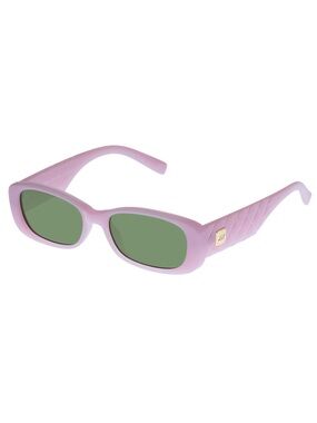 Le Specs -  Unreal! - Quilted Sunglasses - Baby Doll Pink